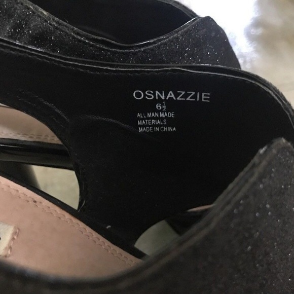 Olsenboye Osnazzie black Stiletto Heels Size 6.5 - Picture 5 of 6